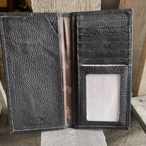 Zep Pro University of Mississippi Black Tall Wallet - Picture 2 of 3